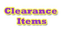 Clearance Items Clearance Items