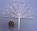 Medium Lace Fan W/ Foam