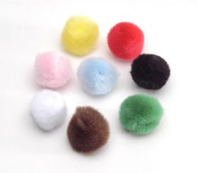 3/4" Acrylic Pom-Pom