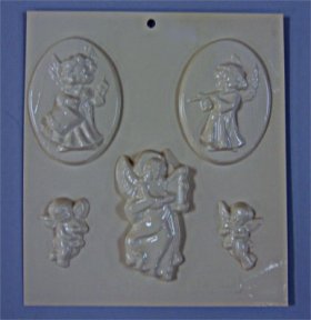 Plastic Angel Soap Mold