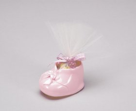 2 3/4" Plastic Baby Bootie