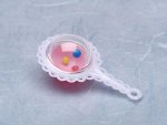 1 1/4" Plastic Baby Rattle