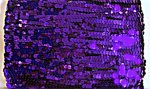 1/4" Purple Flat Sequin Trim