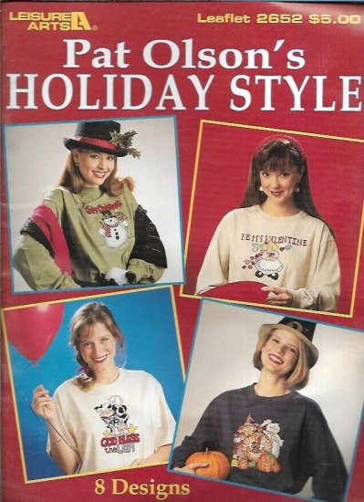 Pat Olson\'s Holiday Style (waste canvas)