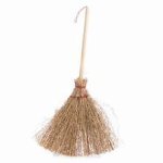 4" Flat Natural Broom