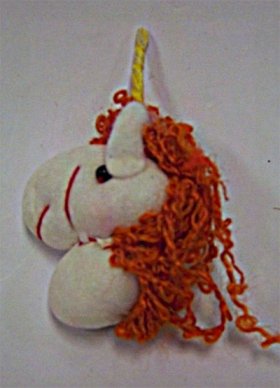 2" Unicorn Plumpie Head