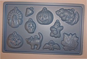 Candle Magic Halloween Mold