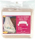 Sal-Em Basket Afghan 11 Count