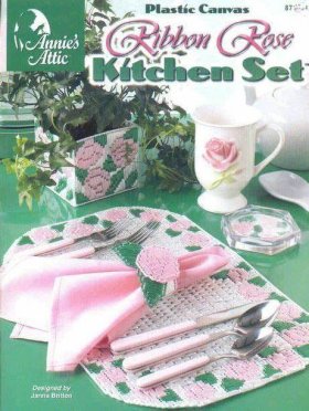 Ribbon Rose Kitchen Set