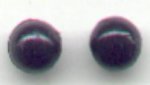 Round Black Bead Eyes W/ Hole