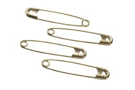 #3 Gold Safety Pin