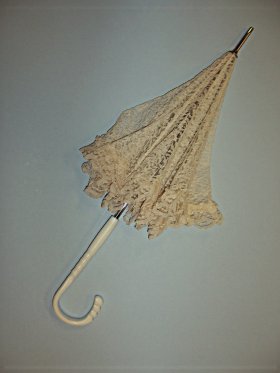 Champagne Lace Umbrella