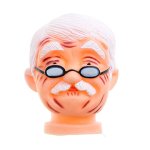 Vintage 2 3/4" Old Man Doll Head