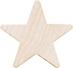 Medium Star 1"X1/2"