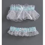 Lt. Blue Garter Set