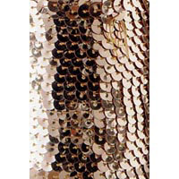 1/4\" Gold Flat Sequin Trim