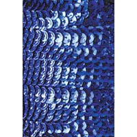 1/4\" Royal Blue Flat Sequin Trim