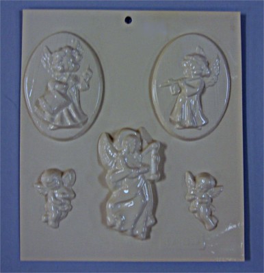 Plastic Angel Soap Mold