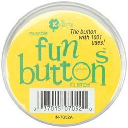 2 1/4\" Fun Button W/ Pin Back