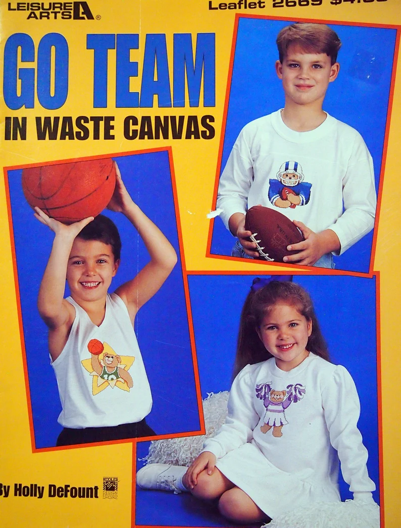 Go Team in Waste Canvas