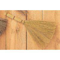12\" Natural Straw Broom