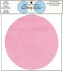 9" Scalloped Tulle Circles