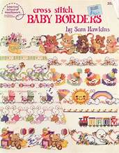 Cross Stitch Baby Borders