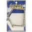 2 3/4"X3 3/8" Mini House Gold Plastic Frame