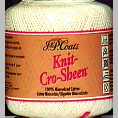 Knit-Cro-Sheen Crochet Cotton